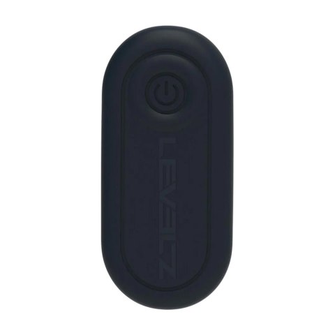 Remote Control Vibrating Liquid Silicone Anal Plug - Black Levelz