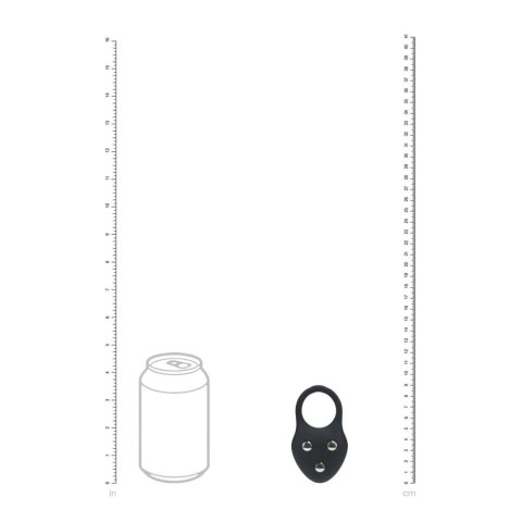 Silicone Training Cockring - L - Black Levelz