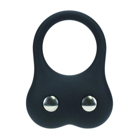 Silicone Training Cockring - M - Black Levelz