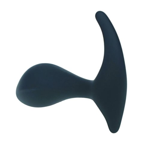 Single Ripple Silicone Prostate Massager - Black Levelz
