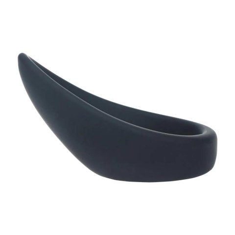 Teardrop Silicone Cockring - Black Levelz