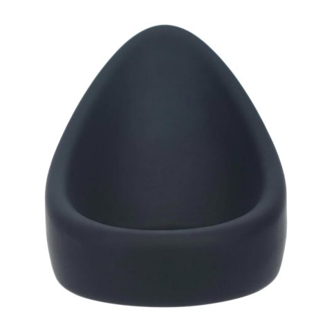 Teardrop Silicone Cockring - Black Levelz