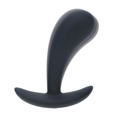 Vibrating Silicone Prostate Stimulator Anal Plug - S - Black Levelz