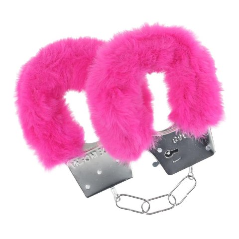 Classic Fluffy Handcuffs - Pink Ouch!