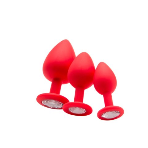 Diamond Butt Plug - Regular red Ouch!