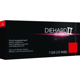 Diehard II Hardcore - Stimulating Capsules - 10 Pieces Pharmquests