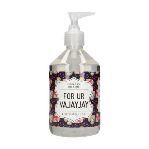 For Ur Vajayjay - Waterbased Lubricant - 500 ml S-Line