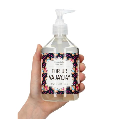 For Ur Vajayjay - Waterbased Lubricant - 500 ml S-Line