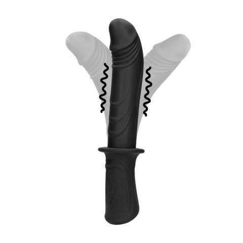 Hand Held Vibrating Sex Machine - Black Ouch!