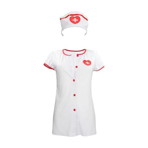 Nurse Costume - S/M - White S-Line