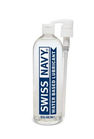 Premium - Waterbased Lubricant - 32 fl oz / 946 ml Swiss Navy