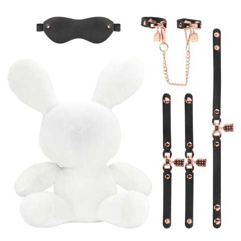 Rabbit Bondage - Velvet - Large - White S-Line