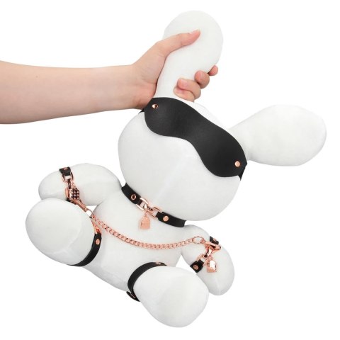 Rabbit Bondage - Velvet - Large - White S-Line