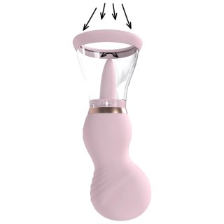Sensual - Rechargeable Vulva and Breast Pump - Pink Pumped