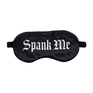 Spank Me - Printed Satin Mask Ouch!