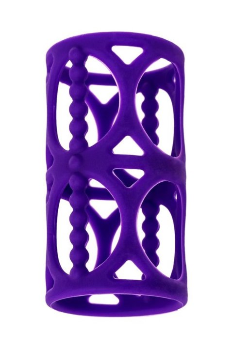 A-TOYS, Penis Sleeve, Silicone, Purple, 7.5 cm A-Toys