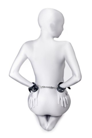 Anonymo handcuffs, PU leather, black Anonymo by TOYFA