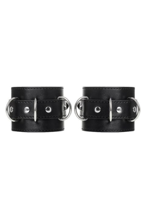 Anonymo handcuffs, PU leather, black Anonymo by TOYFA