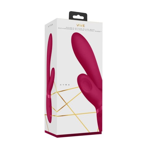 Kyra - Pulse Clitoral Rabbit - Pink Vive