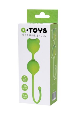 Pleasure balls A-Toys Green A-Toys