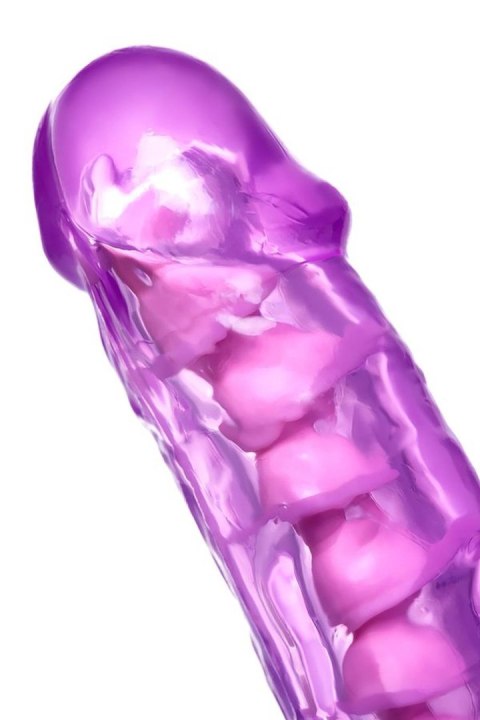 Realistic dildo A-Toys by TOYFA Celiam, TPE, purple, 20.5 cm A-Toys