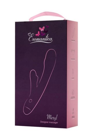 XVibromassager Eromantica MERYL, silicone, pink, 22,5 cm Eromantica