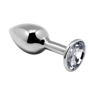 Mini Metal Butt Plug L clear Alive