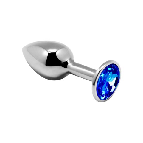 Mini Metal Butt Plug M blue Alive