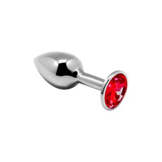 Mini Metal Butt Plug S Red Alive