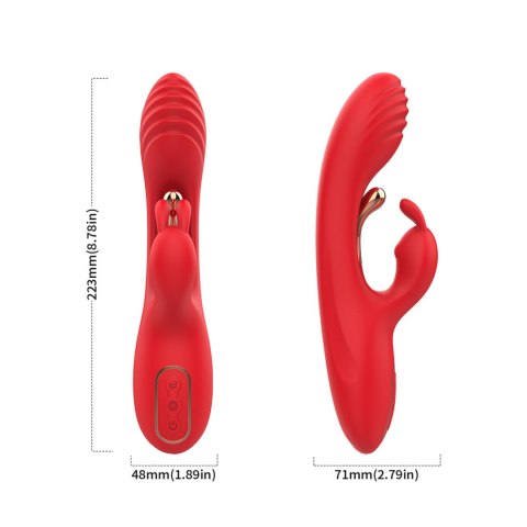 Crazy Horse Red Three-point vibration B - Series Joy