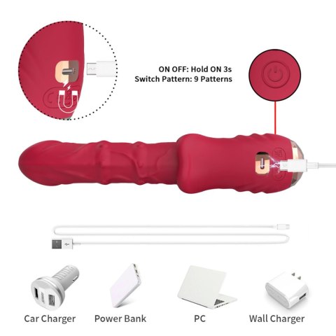 Dick Red 9 vibration function B - Series Joy