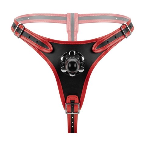 Fetish Collection - Triple Dildo Strap-On Harness Easytoys
