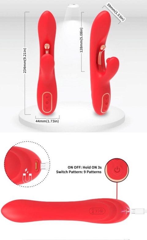 Nirvana Red Three-point vibration B - Series Joy