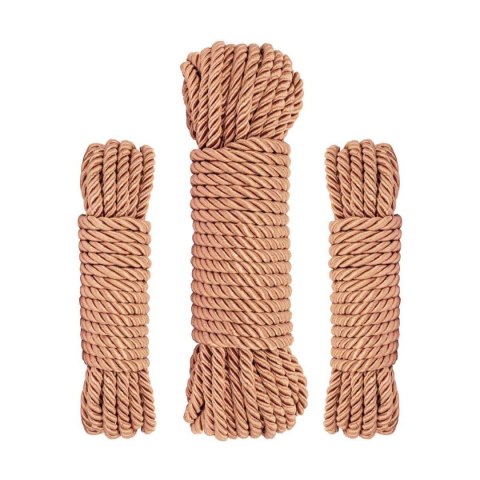 Rosy Gold - Rope Set - Luxury Bondage Ropes Rosy Gold