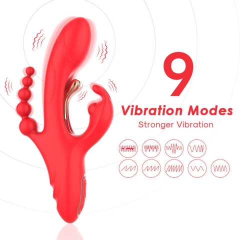Trident Red Four-point vibration B - Series Joy