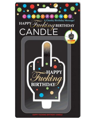 Happy F'ing Birthday Candle LITTLE GENIE PRODUCTIONS