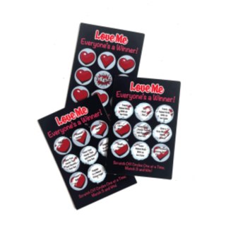 Love Me Lotto - 12 unique tickets LITTLE GENIE PRODUCTIONS