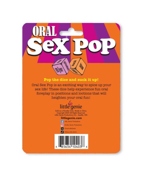 Oral Sex Pop LITTLE GENIE PRODUCTIONS