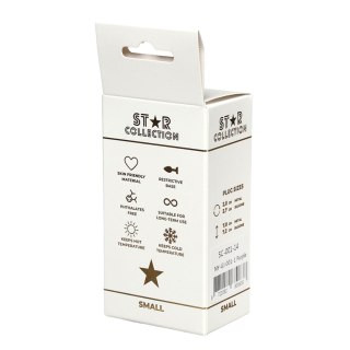 Star Collection - Purple Silicone Anal Plug S - Purple Stone Star Collection