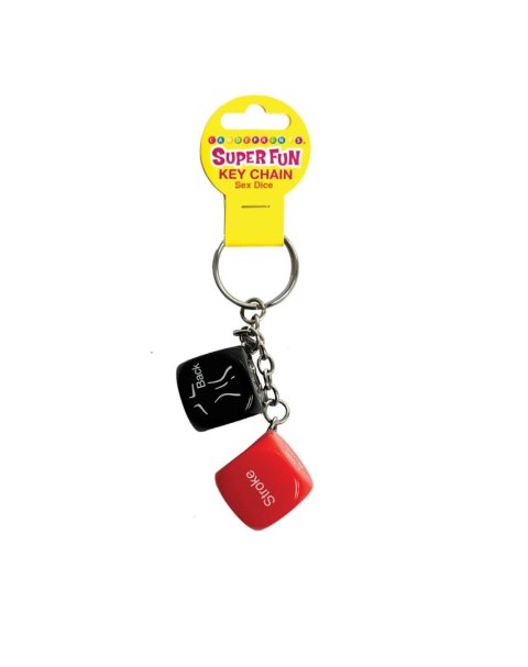 Super Fun Key Chain, Sex Dice LITTLE GENIE PRODUCTIONS