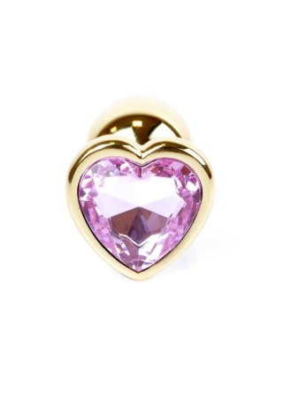 MyLove Toys - Jewellery Gold Heart PLUG- Rose MyLove Toys
