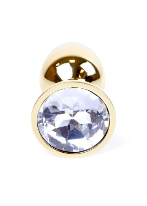 MyLove Toys - Jewellery Gold PLUG- Clear MyLove Toys