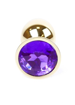 MyLove Toys - Jewellery Gold PLUG- Purple MyLove Toys