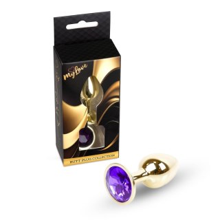 MyLove Toys - Jewellery Gold PLUG- Purple MyLove Toys