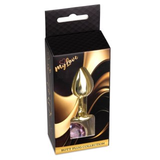 MyLove Toys - Jewellery Gold PLUG- Rose MyLove Toys