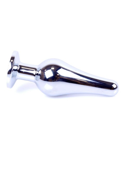 MyLove Toys - Jewellery Silver BUTT PLUG- Purple MyLove Toys