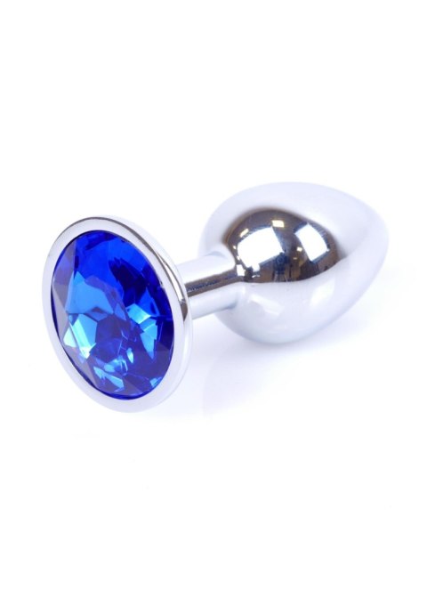 MyLove Toys - Jewellery Silver PLUG- Dark Blue MyLove Toys