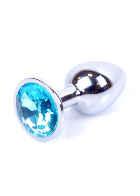 MyLove Toys - Jewellery Silver PLUG- Light Blue MyLove Toys