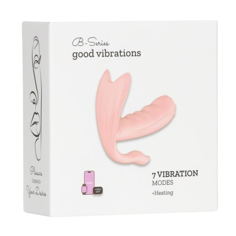 Silicone Vibrator 7 vibration modes - Heating + APP B - Series Fox