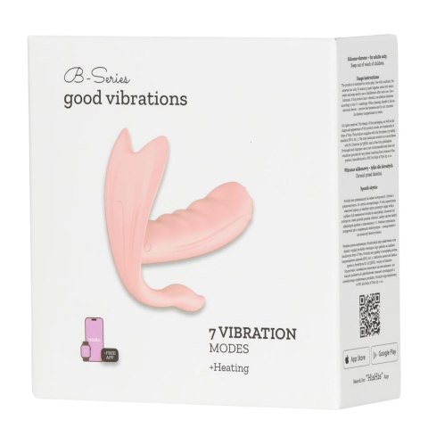 Silicone Vibrator 7 vibration modes - Heating + APP B - Series Fox